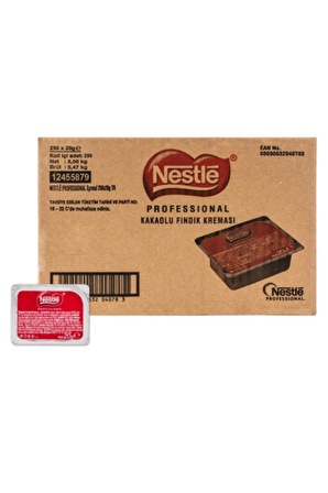 Nestle Professional Kakaolu Fındık Kreması 20 Gr x 250 Adet