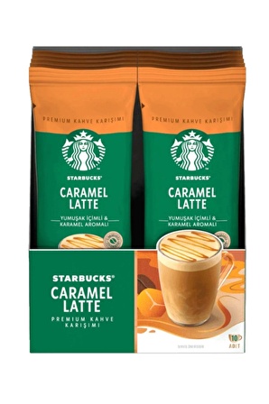 Starbucks Caramel Latte Hazır Kahve 23G x 10 Lu