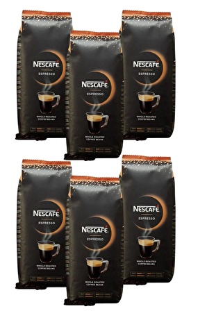 Nescafe Espresso Çekirdek Kahve 1 Kg x 6 Adet