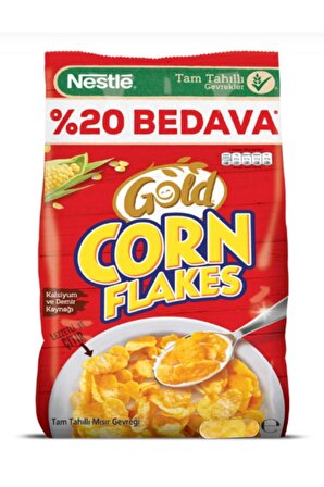 Nestle Gold Corn Flakes Mısır Gevreği %20 Bedava 650G