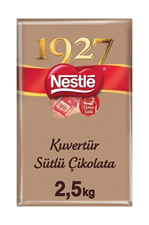 Nestle 1927 Kuvertür Sütlü Çikolata 2.5Kg