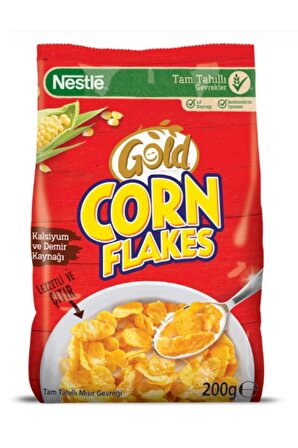 Nestle Gold Corn Flakes Mısır Gevreği 200G