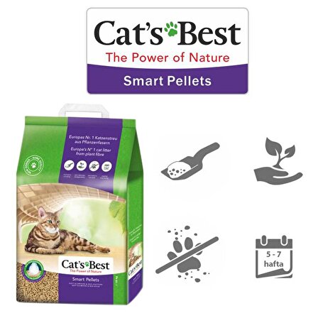 Cats Best Smart Pellet Kedi Kumu 5 kg
