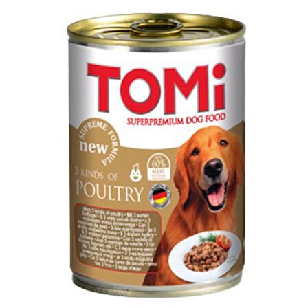 Tomi Kümes Hayvanlı Köpek Konservesi 400 Gr