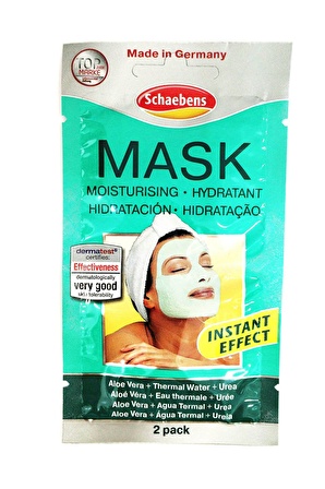 Schaebens Maske 6'LI Set Nemlendirici Maske - Mouistrizing Hydratant 2 X 5 ML