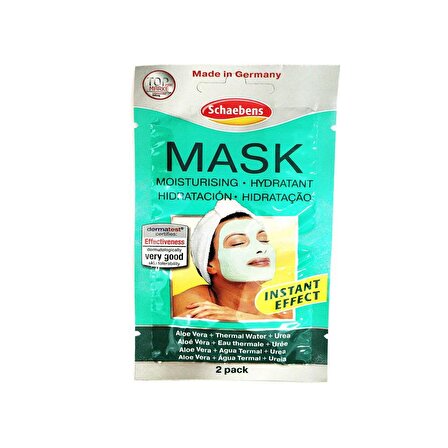 Schaebens Maske 6'LI Set Nemlendirici Maske - Mouistrizing Hydratant 2 X 5 ML