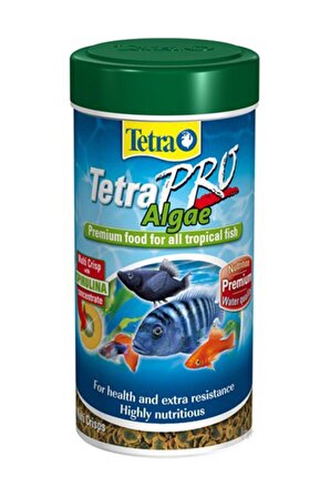 Tetra Pro Algae Crisps Bitkisel Cips Balık Yemi 100 ml