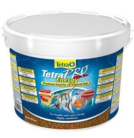 Tetrapro Energy Multi-Crisps Balık Yemi 10 L