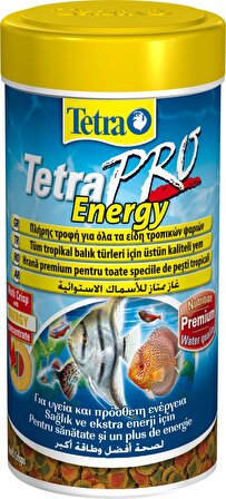 Tetra Pro Energy Crisps Yüksek Enerjili Cips Balık Yemi 250 ml