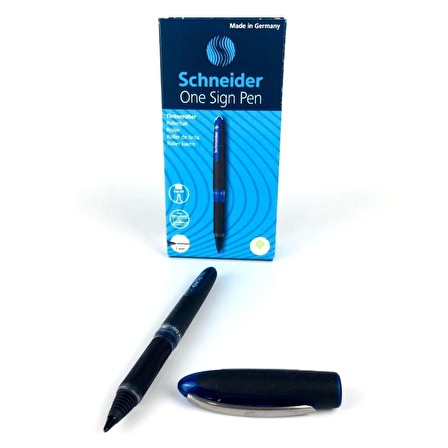 Schneider One Sign Pen 1.0 MM Roller Kalem Mavi 10 lu 1 Kutu