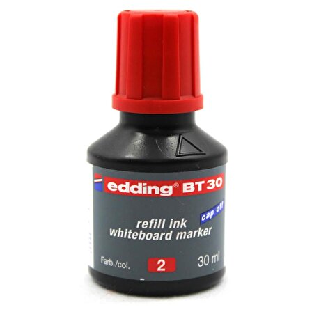 BT30 Whiteboard Marker Ink Yazı Tahtası Kalemi Mürekkebi 30 ml Kırmızı