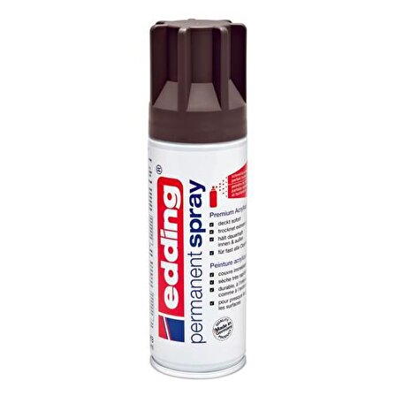 Edding Permanent Akrilik Spray BoyaC1066 Chocolate Brow 907(E-5200)