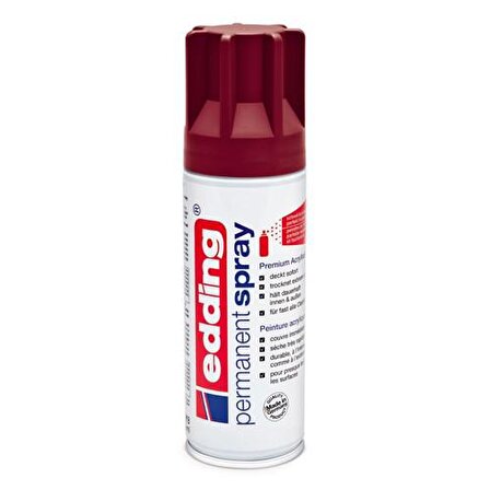 Edding Permanent Akrilik Spray Boya Purple Red Mat 912(E-5200)