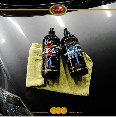 Autosol Dinamik İnce Çizik Hare Giderici, Bitirici Cila 250 ml