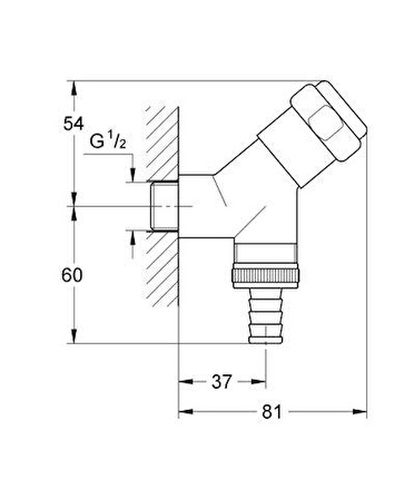 Grohe Çamaşır Musluğu - 41010000