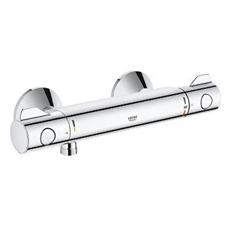 Grohe Grohe Grohtherm 800 34558000 Gümüş Banyo Bataryası