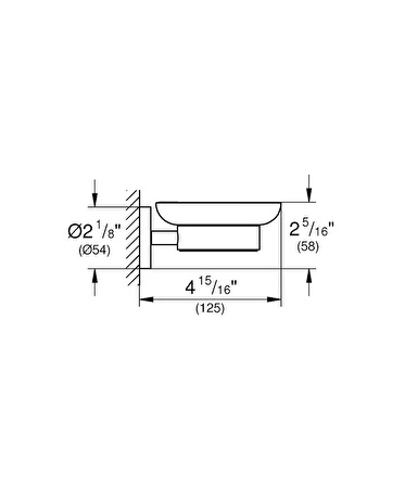 Grohe Sabunluk Seti Essentials Krom - 40444001