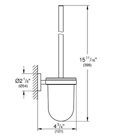 Grohe Tuvalet Fırçalık Essentials Warm Sunset - 40374DA1