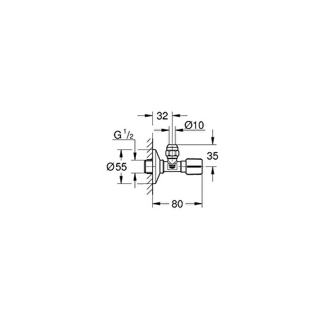 Grohe Ara Musluk 1/2" 22037AL0