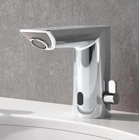 Grohe Bau Cosmopolitan E Fotoselli Lavabo Bataryası Elektrikli Çift Su Girişli 36453000