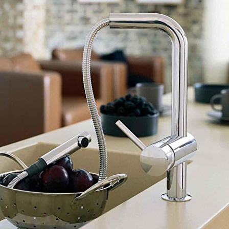 Grohe Minta Tek Kumandalı Spiralli Eviye Bataryası - 32168000