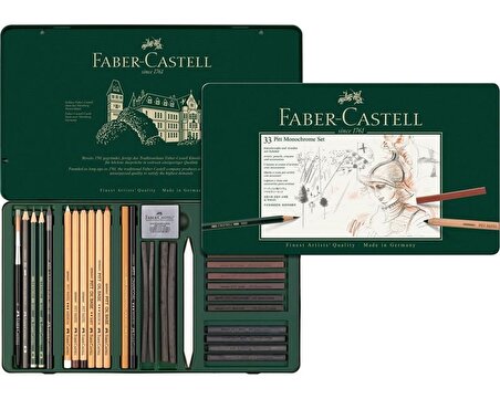 Faber Castell Pitt Monochrome Seti 33