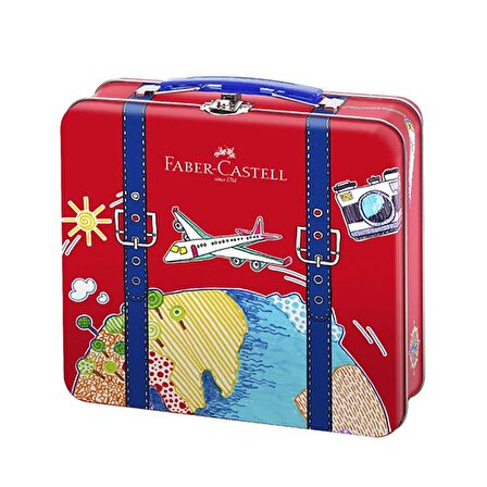 Faber Castell Eğlenceli Seyahat Çantalı Keçeli Kalem 40'lı