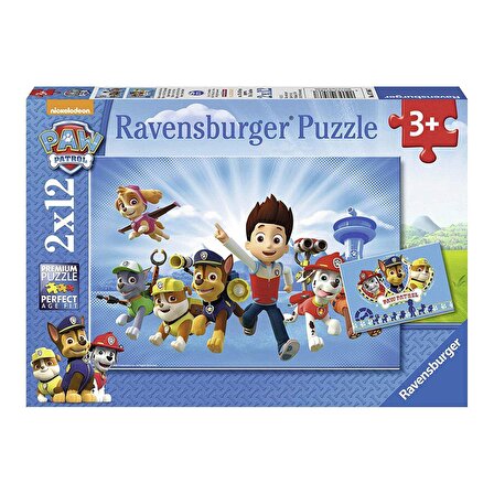 Ravensburger Fantastik 2x12 Parça Çocuk Puzzle