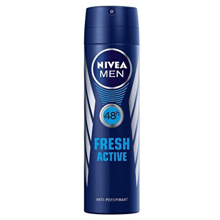 Nivea Men Fresh Active Sprey Deodorant 150 Ml