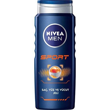 Nivea Men Sport Nemlendirici Tüm Ciltler İçin Duş Jeli 500 ml