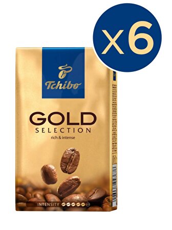 Tchibo Gold Selection 250 gr 6' lı Paket Filtre Kahve