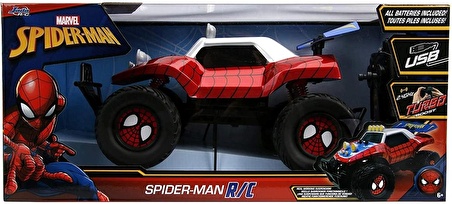 Jada Marvel RC Spider-Man Buggy 1:14 Uzaktan Kumandalı Araba