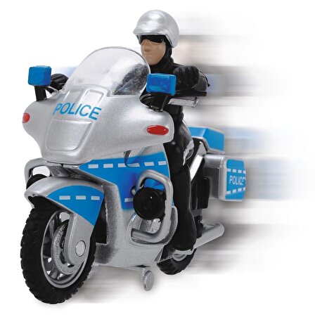 Dickie Toys Polis Motosikleti ve Aksesuarları 203341029 GKO