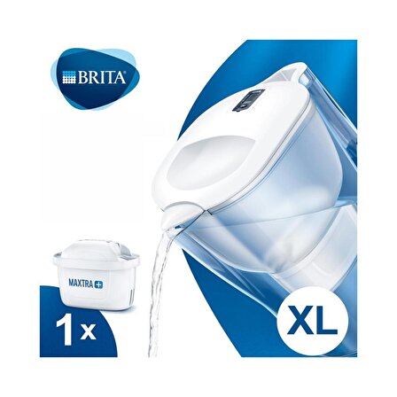 BRITA Aluna XL Filtreli Su Arıtma Sürahisi - Beyaz