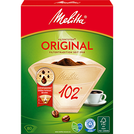 Melitta 102® Original Aromazones Kahve Filtre Kağıdı