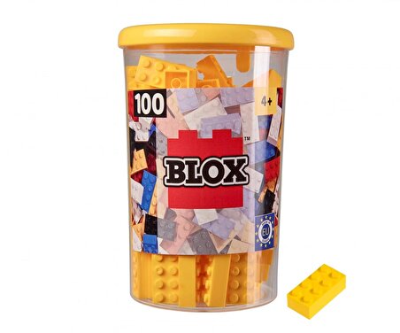 Kutuda Blox 100 Sarı Bloklar -  SMB-104118898