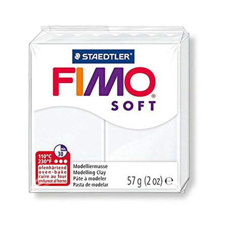 Fimo Soft Polimer Kil 57g No:0 White