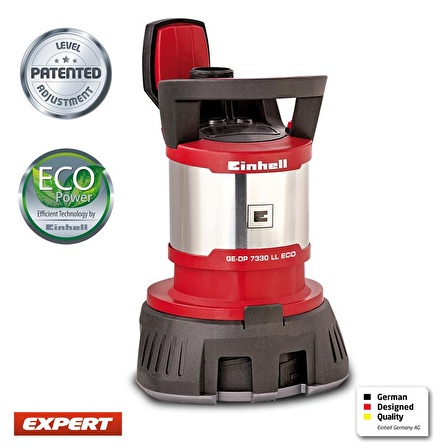 Einhell GE-DP 7330 LL ECO Temiz Ve Kirli Su Dalgıç Pompa 2'si Bir Arada