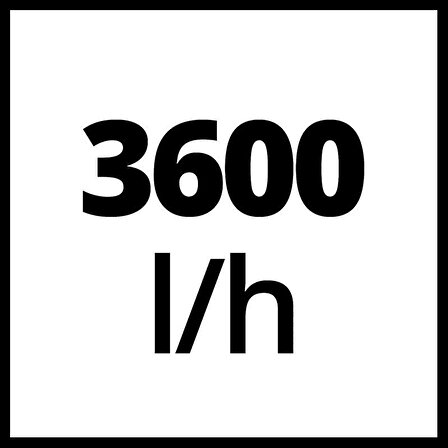 Einhell GC-WW 6036, Hidrofor 600W