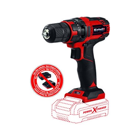 Einhell TC-CD 18/35 Li 18 V Solo Akülü Matkap