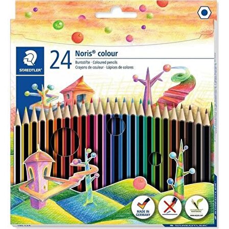 Staedtler Kuru Boya Norıs Color 24 LÜ 185 C24