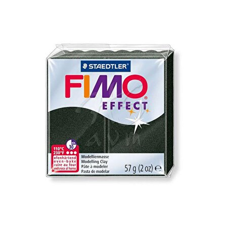 Fimo Effect Polimer Kil 57g No:907 Pearl Black