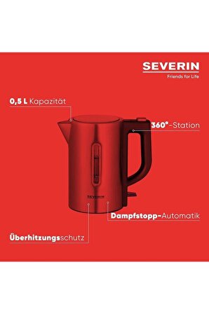 Severin Seyahat Kettle 0,5 Lt.