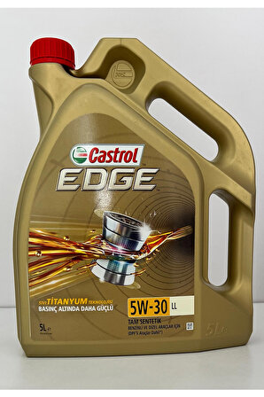 Castrol Edge 5w-30 Ll  5 lt Parteküllü seri / Dizel-Benzin
