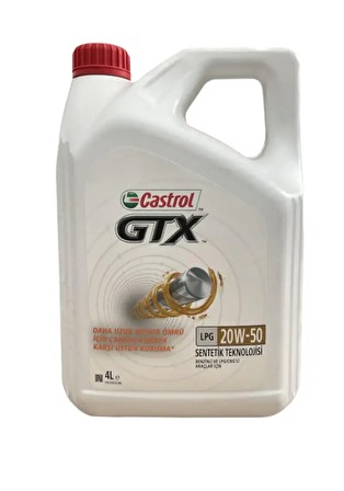 castrol gtx 20/50 4lt 2023 üretim