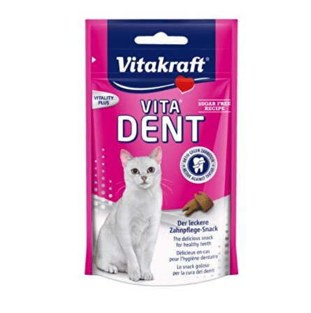 Vitakraft Vita Dent Granül Yetişkin Kedi Ödülü 75 g 