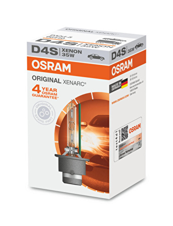 Osram D4S 66440 Xenon Ampul 35W 4 Yıl Garantili (1 Adet)