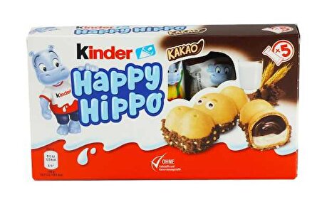 Ferrero Kinder Happy Hippo 5li (1 Paket)