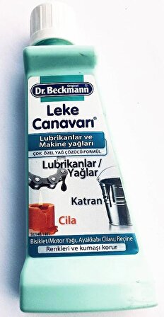 Dr Beckmann Lubrikanlar & Bisiklet Yağları Leke Çıkarıcı 50 ml.