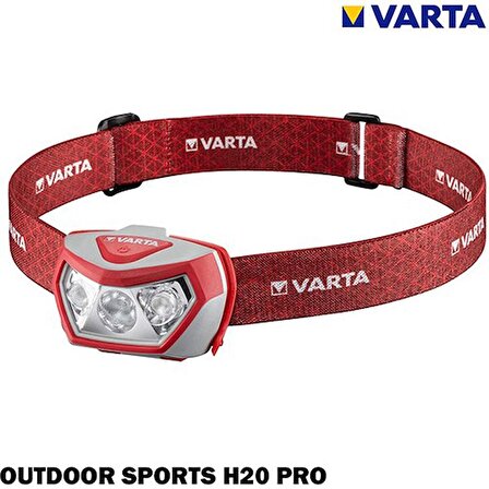 Varta Outdoor Sports H20 Pro LED Kafa Feneri